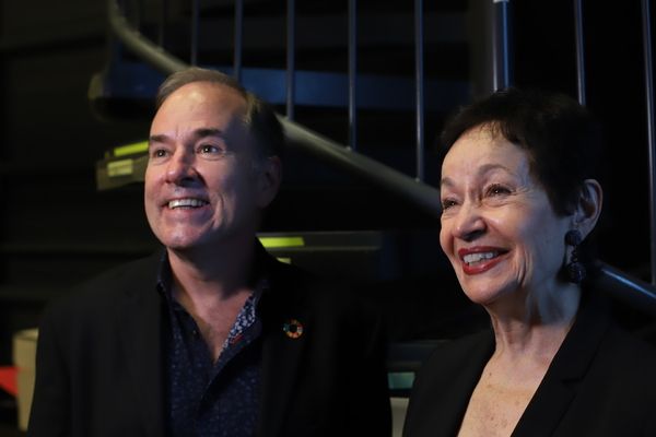 Stephen Flaherty and Lynn Aherns Photo