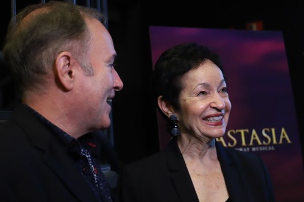 Stephen Flaherty and Lynn Aherns Photo