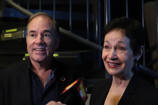 Stephen Flaherty and Lynn Aherns Photo