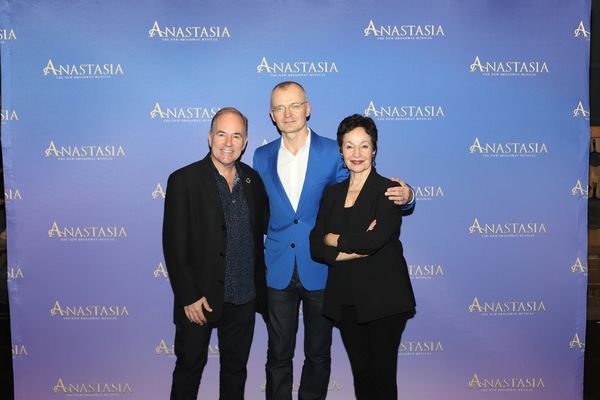 Stephen Flaherty, Darko Tresnjak, and Lynn Aherns Photo