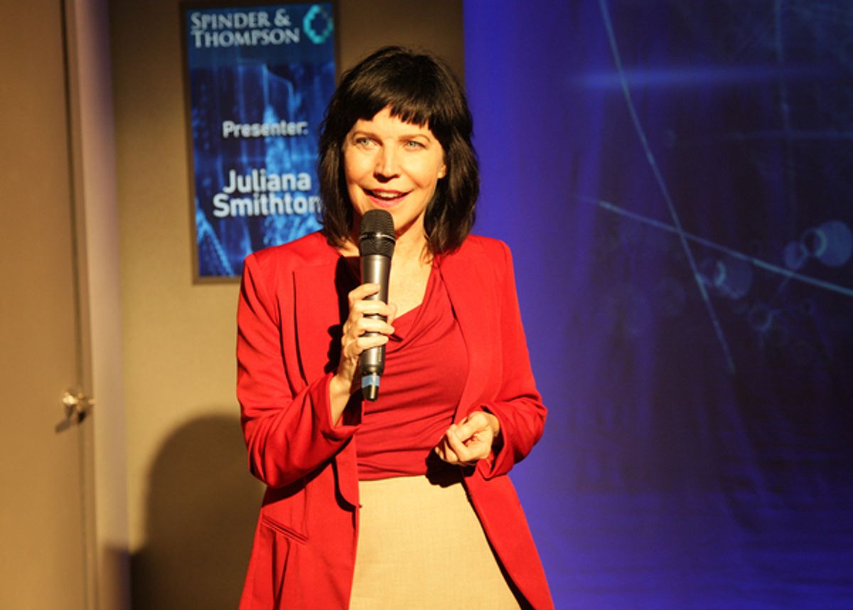 Jacqueline Wright as Juliana Smithton in the regional premiere of Sharr White's The Other Place at 