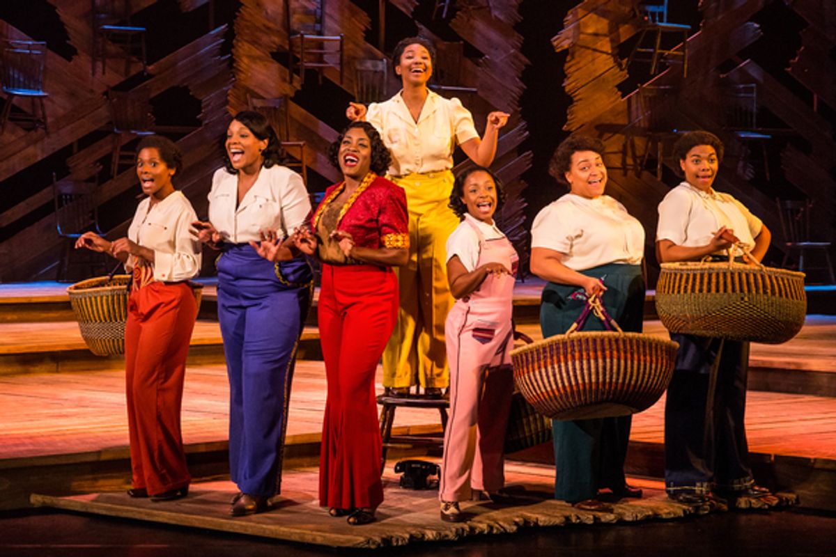 Adrianna  Hicks and  The Company of  The  Color  Purple at 
