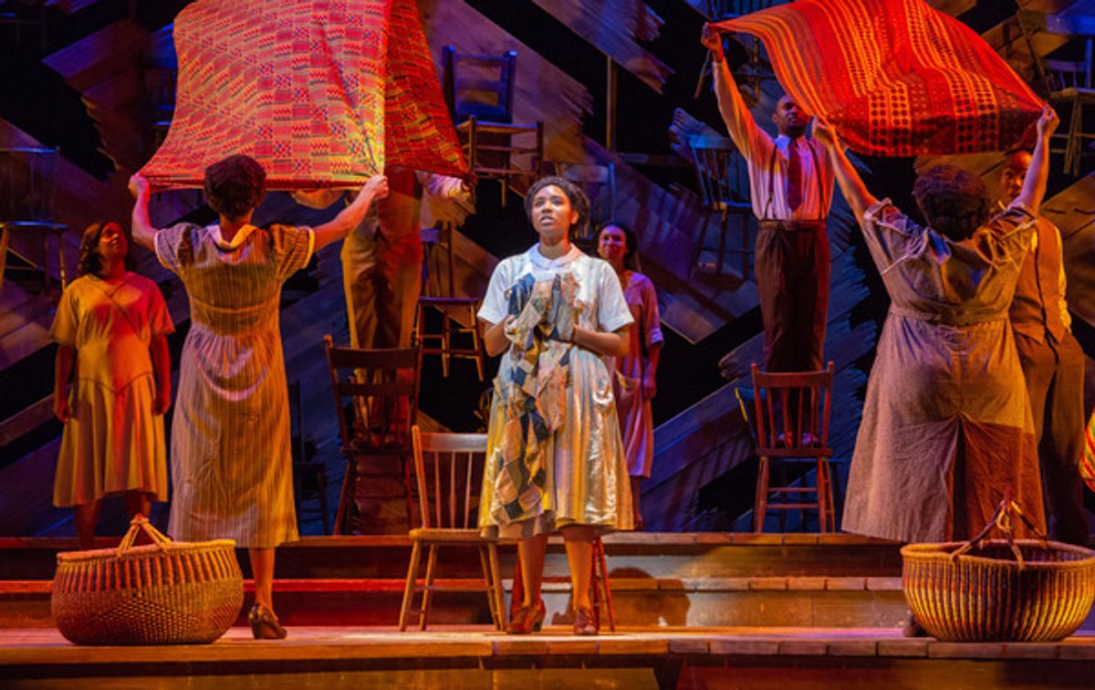 Adrianna  Hicks and  The Company of  The  Color  Purple  at 