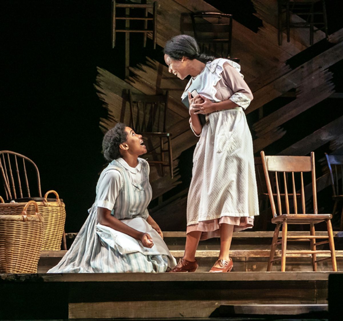 Adrianna  Hicks and Nâ€™Jameh  Camara at 