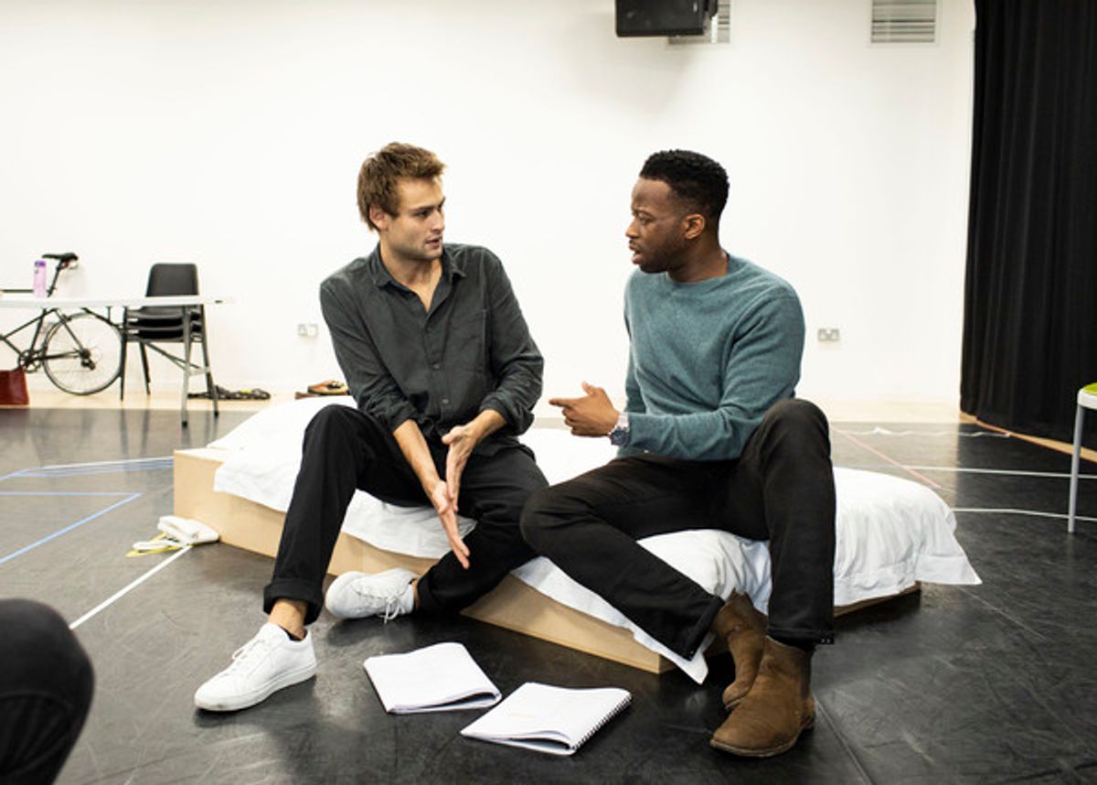 Douglas Booth, Clifford Samuel at 