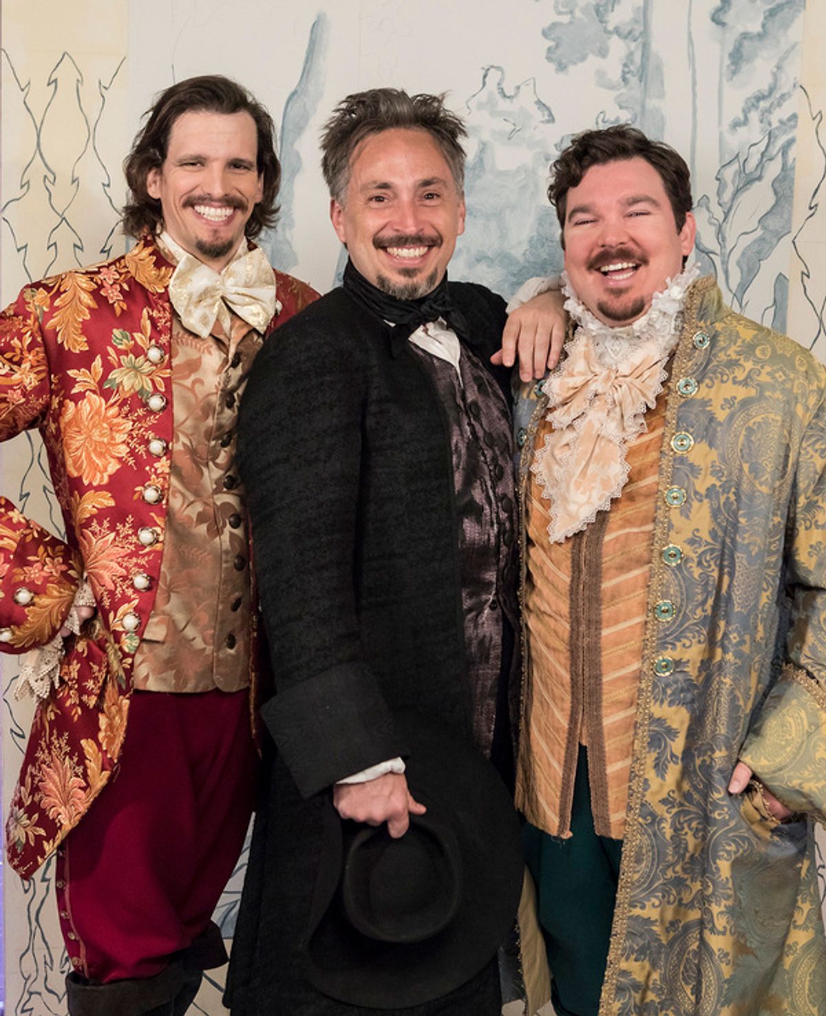 Ross Hellwig, Adam Mondschein and Matt Wolpe at 