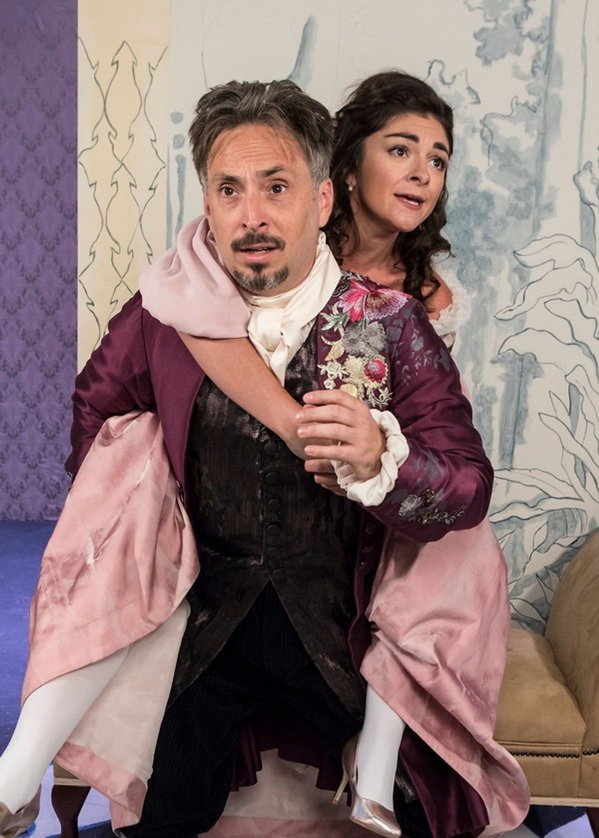 Adam Mondschein and Lara Hillier at 