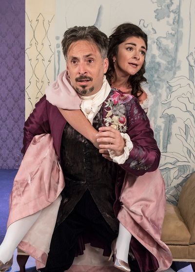 Adam Mondschein and Lara Hillier Photo