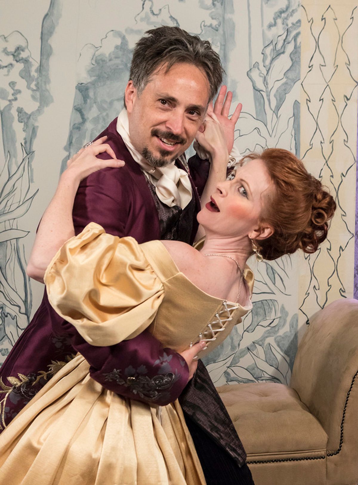 Adam Mondschein and Jill Van Velzer at 