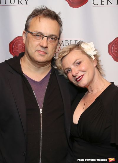 Angelica Page and husband Dmitry Lipkin Photo