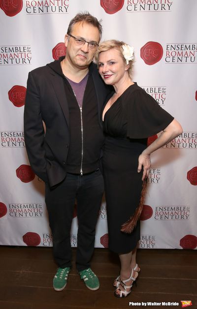 Angelica Page and husband Dmitry Lipkin Photo