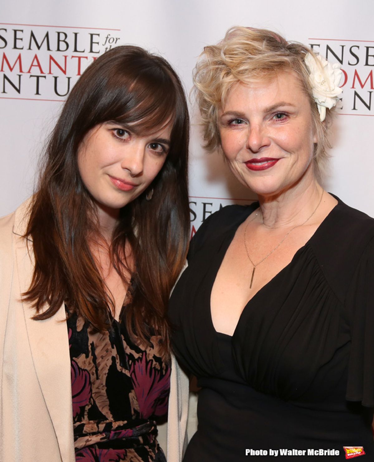 Angelica Page and daughter at 