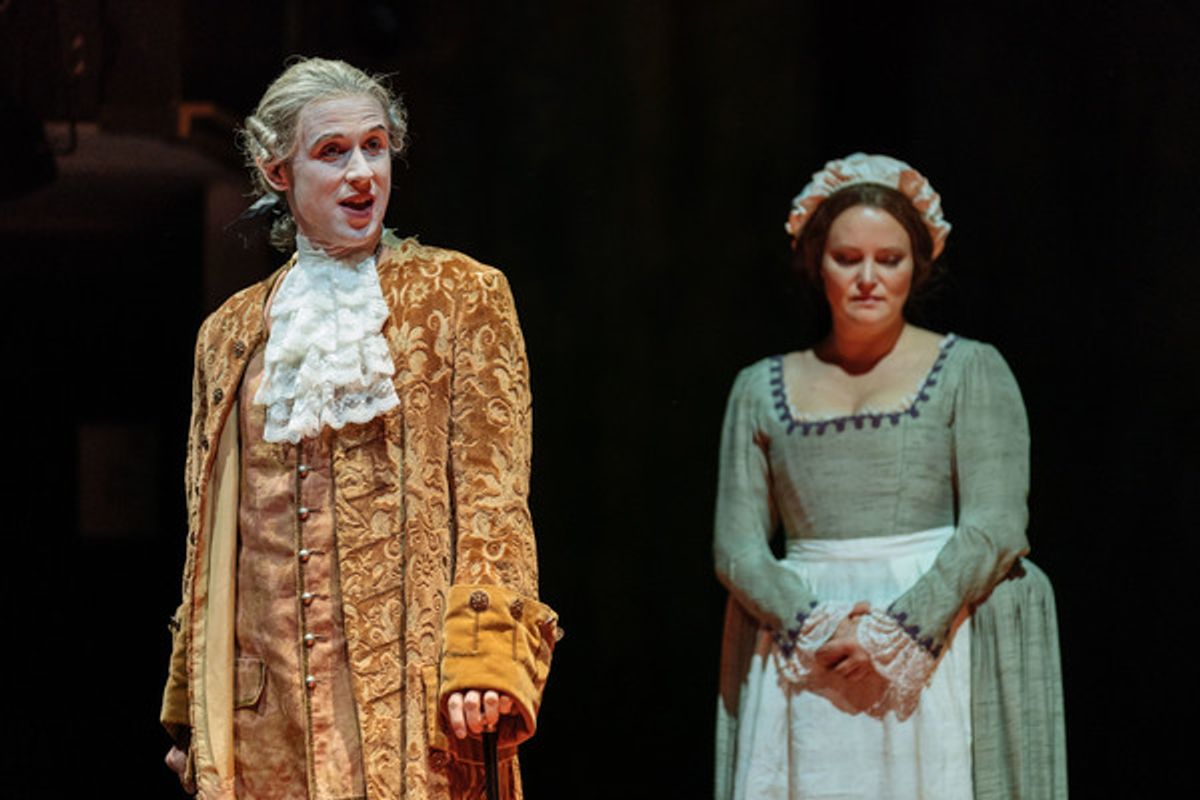 Ian Hallard and Emma Cunniffe at 