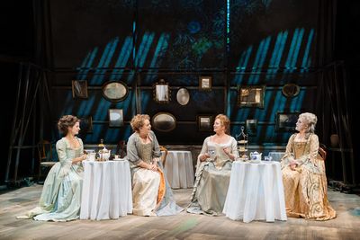 Ruby Bentall, Emma Cunniffe, Susannah Harker, and Sylvestra Le Touzel Photo