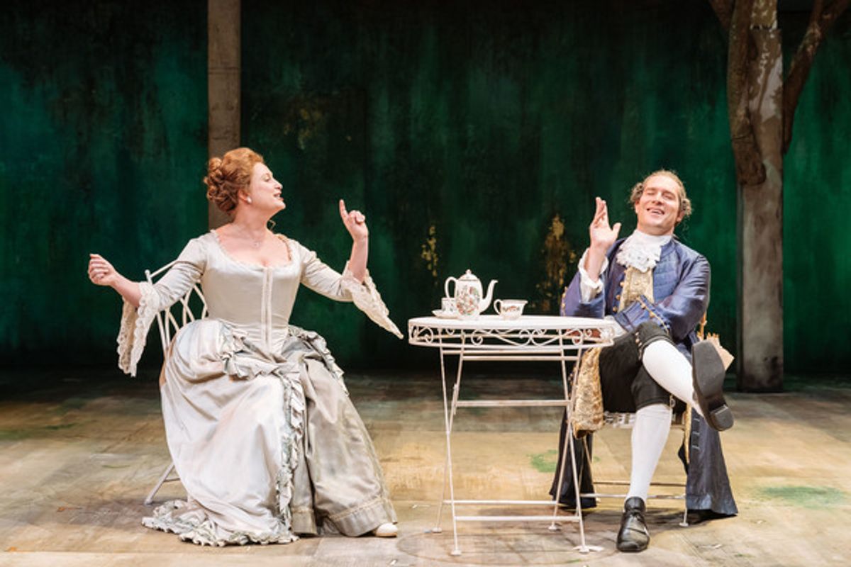 Susannah Harker and Mark Umbers at 