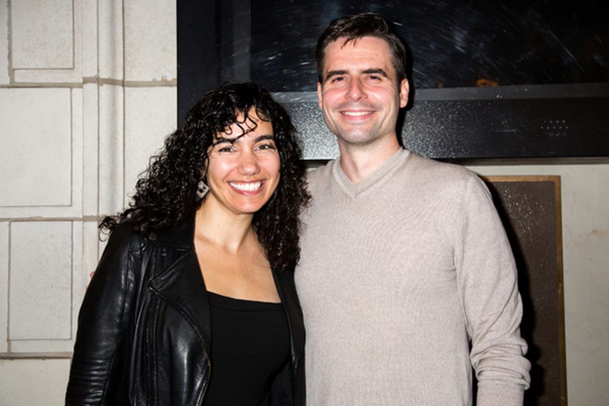 Eleanor Burgess and guest at 