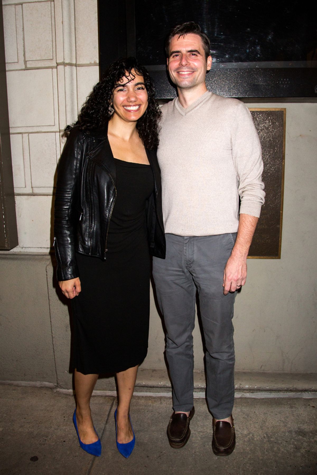 Eleanor Burgess and guest at 