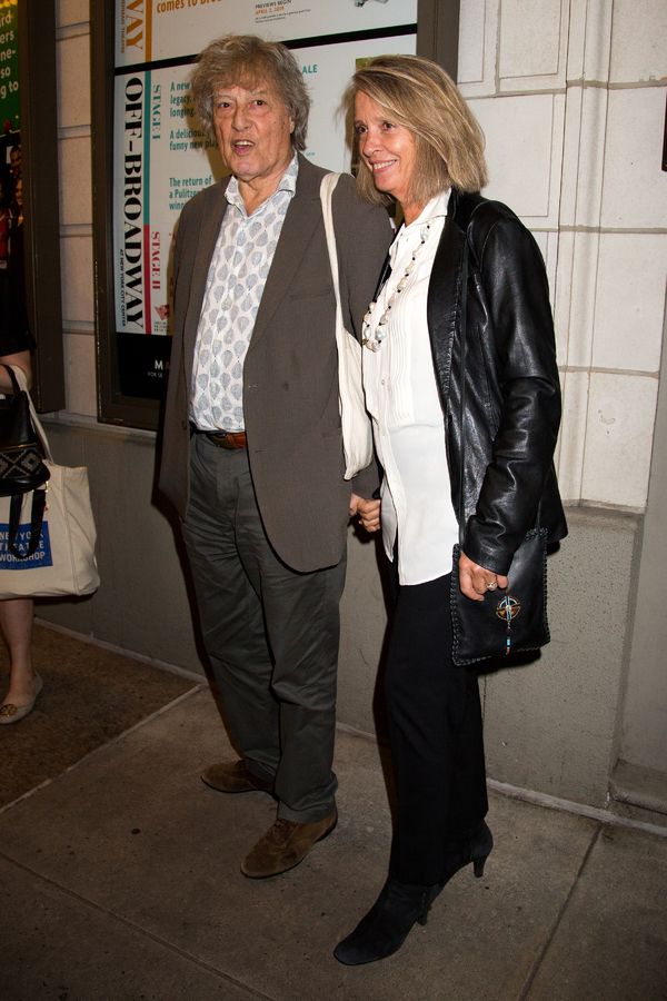 Tom Stoppard, Sabrina Guinness Photo
