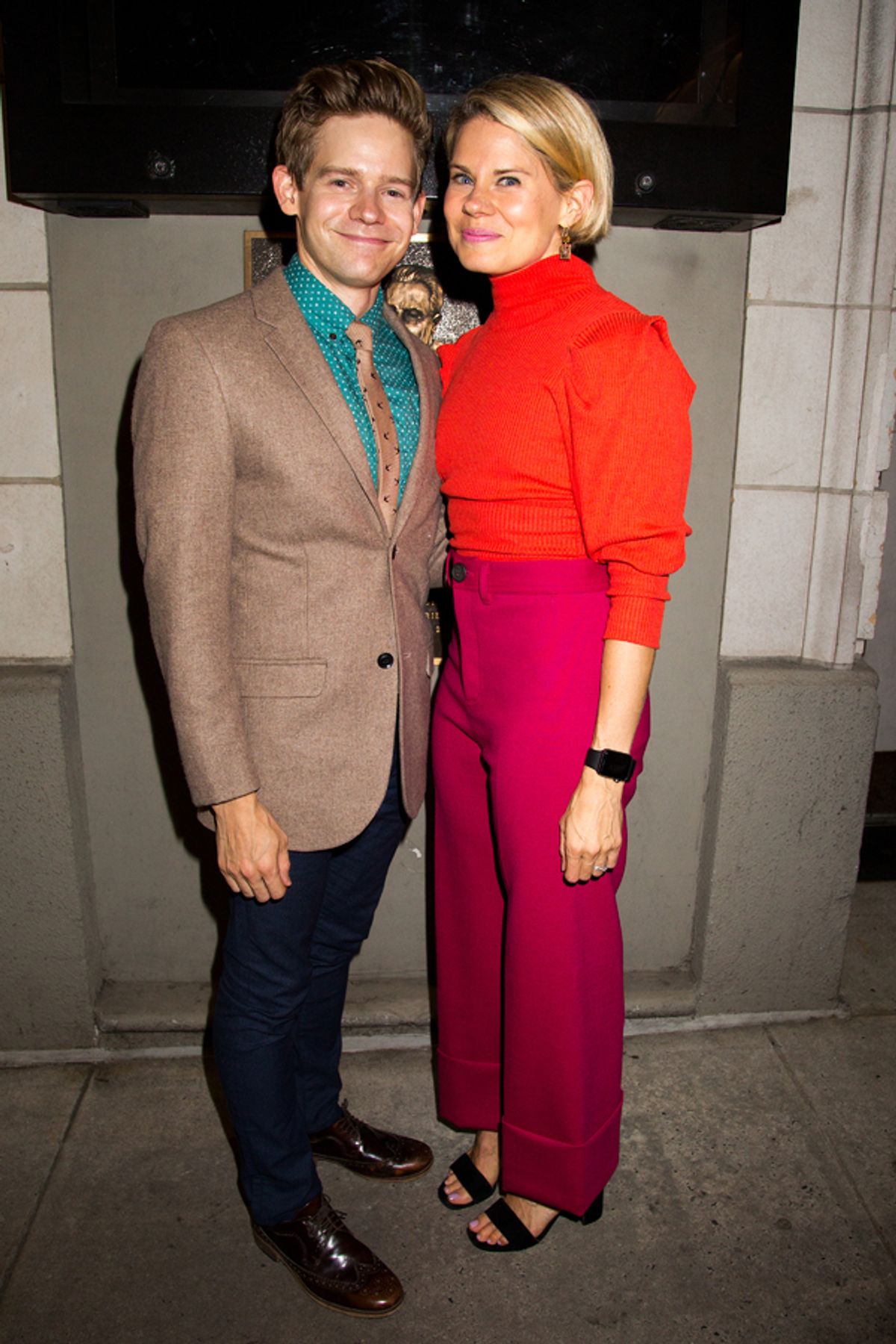 Andrew Keenan-Bolger, Celia Keenan-Bolger at 