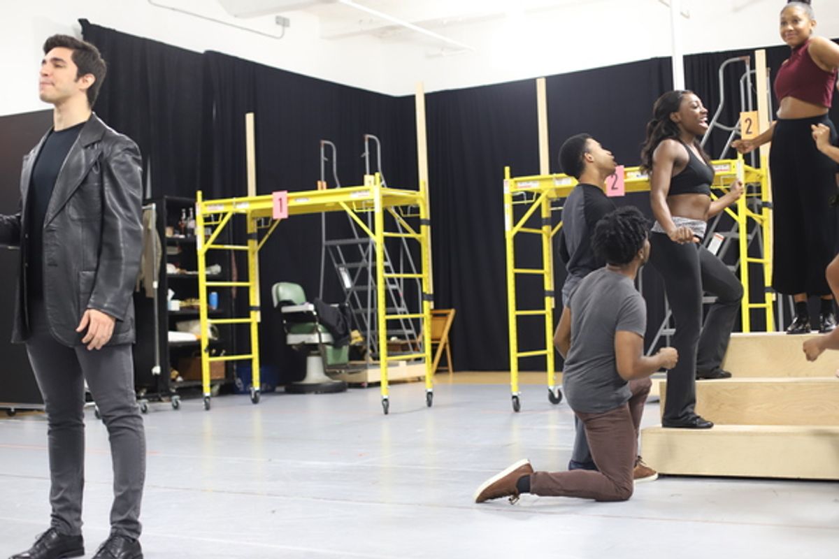 Joey Barreiro, Brianna-Marie Bel, and Ensemble at 