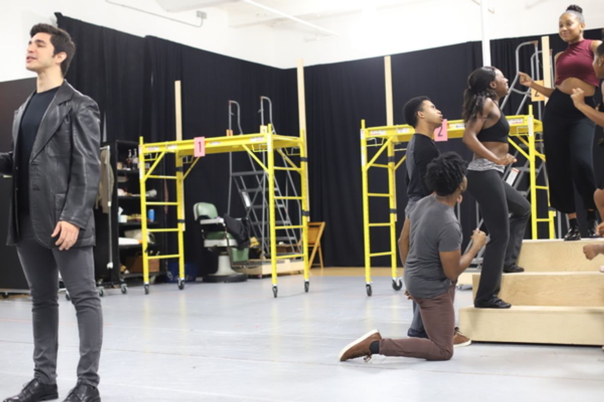 Joey Barreiro, Brianna-Marie Bell, and Ensemble at 