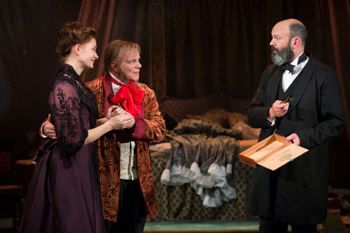 Claire Brownell, Eddie Korbich, Geoffrey Cantor at 