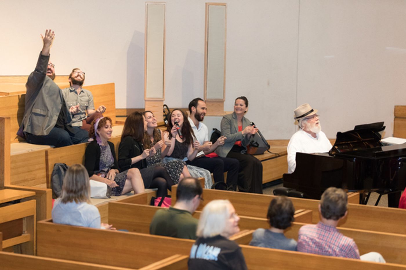 Photo Flash: FIDDLER ON THE ROOF in Yiddish Stops By Sing For Your Seniors  Image