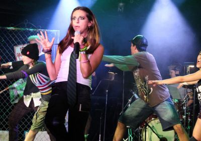 Kelly Krauter (as Avril Lavigne) in POP PUNK HIGH. Photo