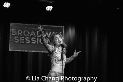 By special request Lindsey Brett Carothers sings 'My Heart Will Go On'  Photo