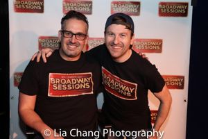 Broadway Sessions host Ben Cameron and Music Director Joshua Stephen Kartes Photo