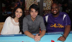 Arielle Jacobs, Telly Leung, and Major Attaway @ BroadwayWorld Arielle Jacobs, Telly Leung, and Major Attaway Photo