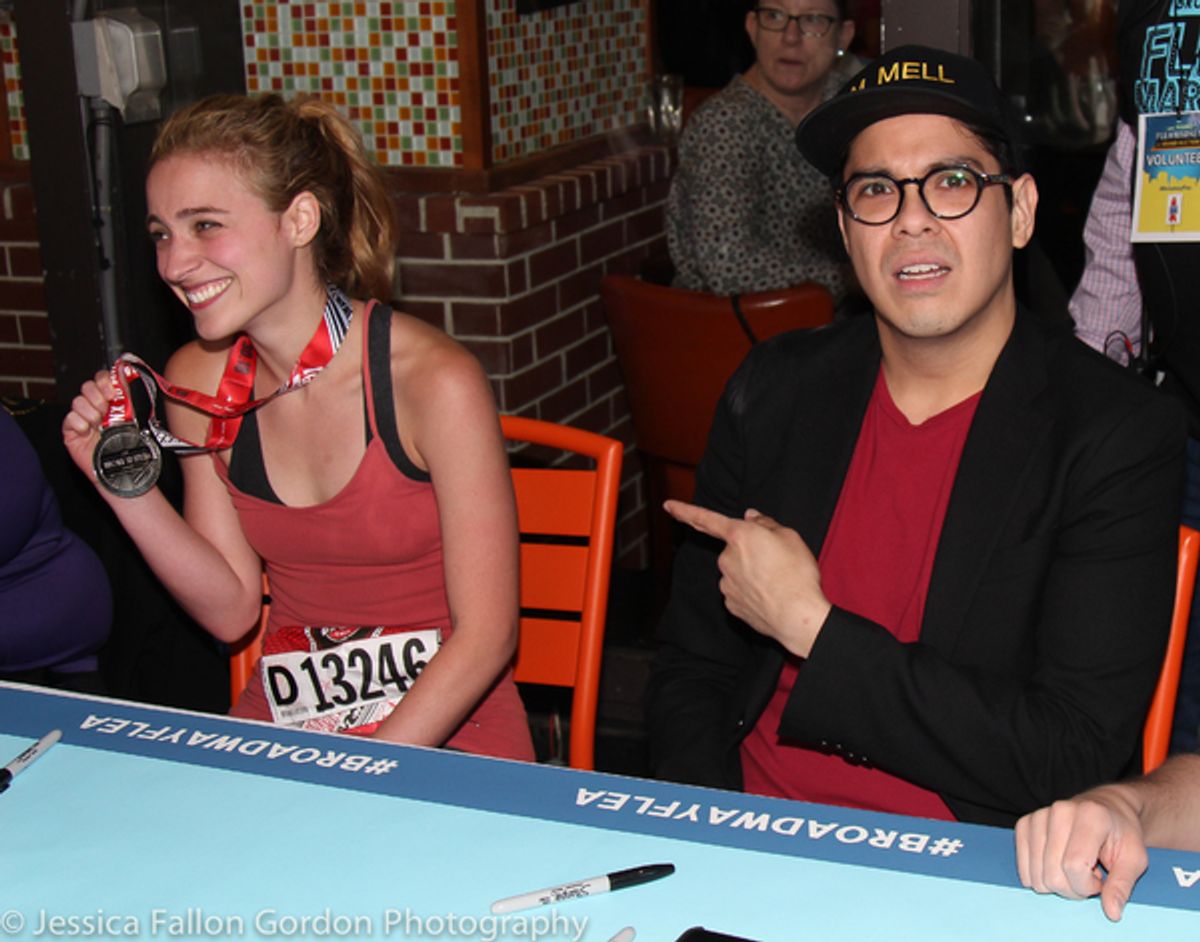 Christy Altomare and George Salazar at 