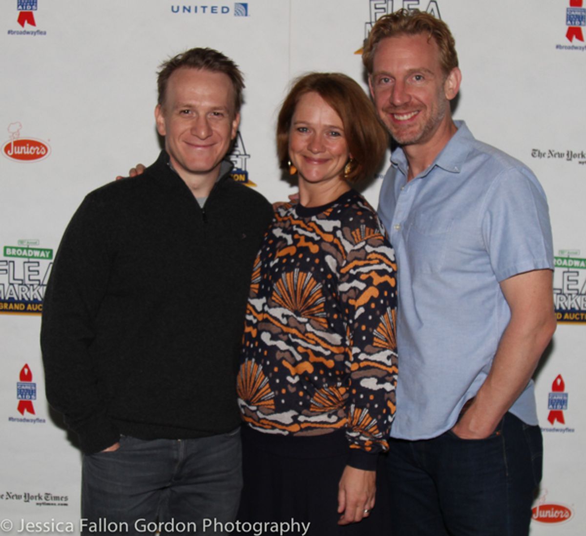 Jamie Parker, Poppy Miller, and Paul Thornley at 