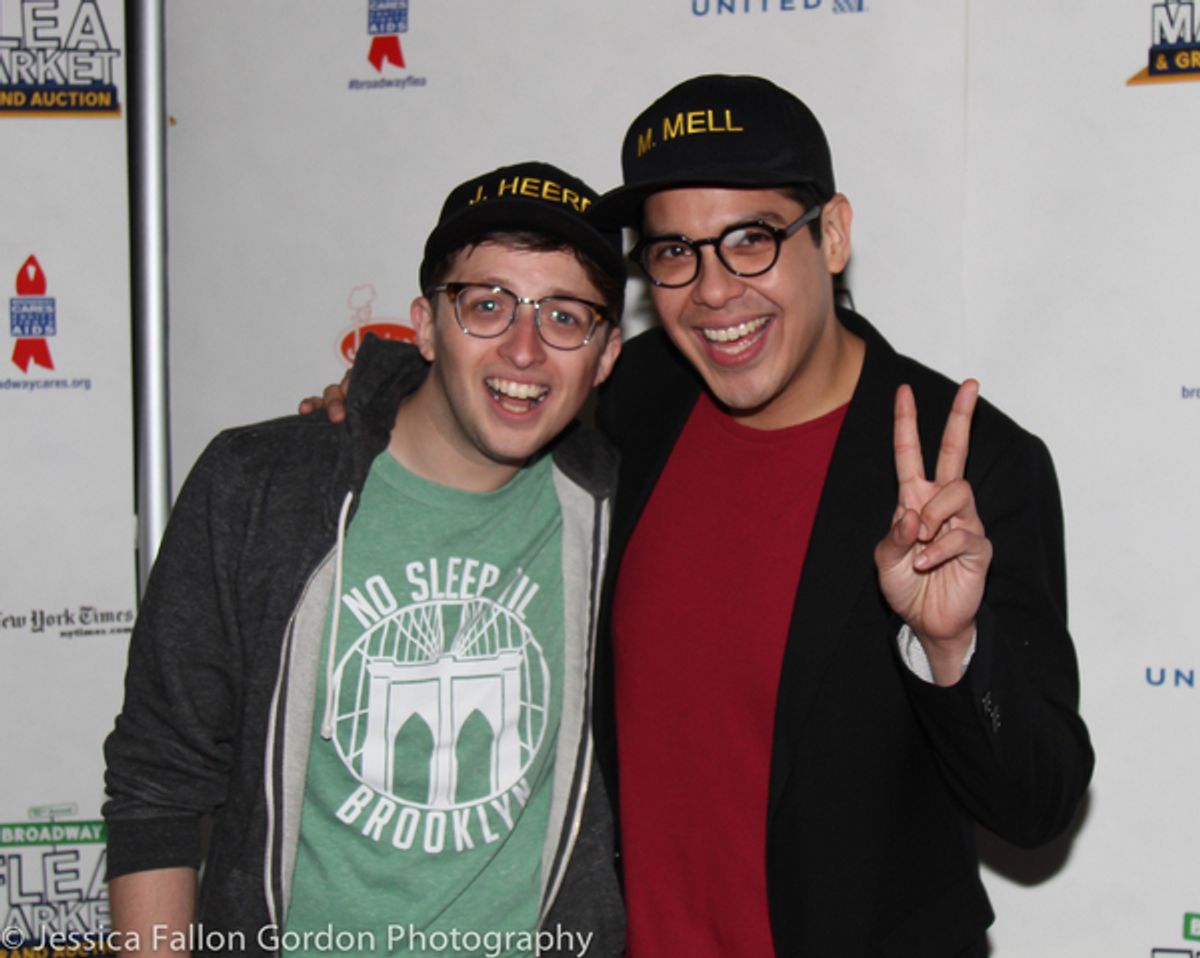 Will Roland and George Salazar at 