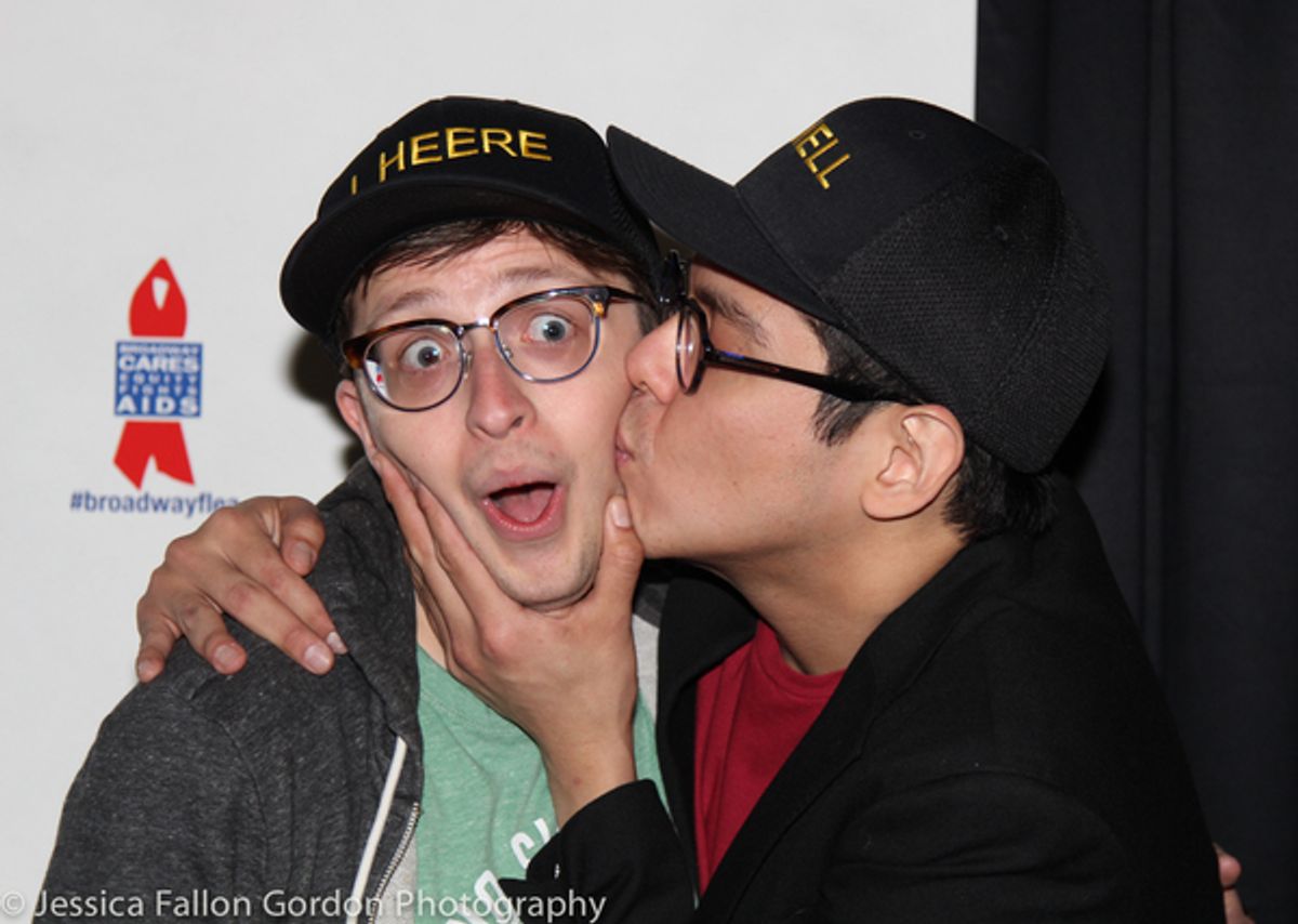 Will Roland and George Salazar at 