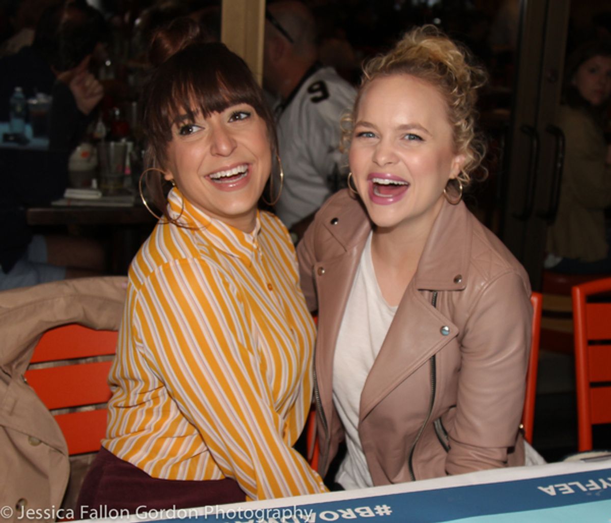 Jessica Vosk and Amanda Jane Cooper at 