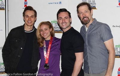 Zach Adkins, Christy Altomare, Max von Essen, and John Bolton Photo