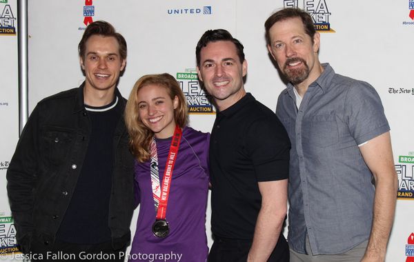 Zach Adkins, Christy Altomare, Max von Essen, and John Bolton Photo