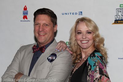Christopher Sieber and Angie L. Schworer Photo