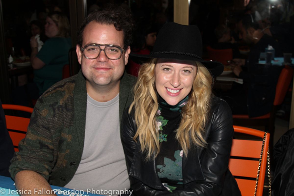 Greg Hildreth and Caissie Levy at 