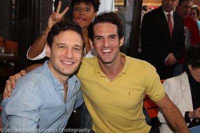 Eric William Morris, Ariana DeBose, and John Riddle Photo