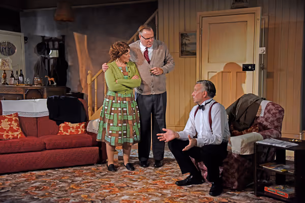 Finty Williams, Chris Larkin, and Jasper Britton Photo