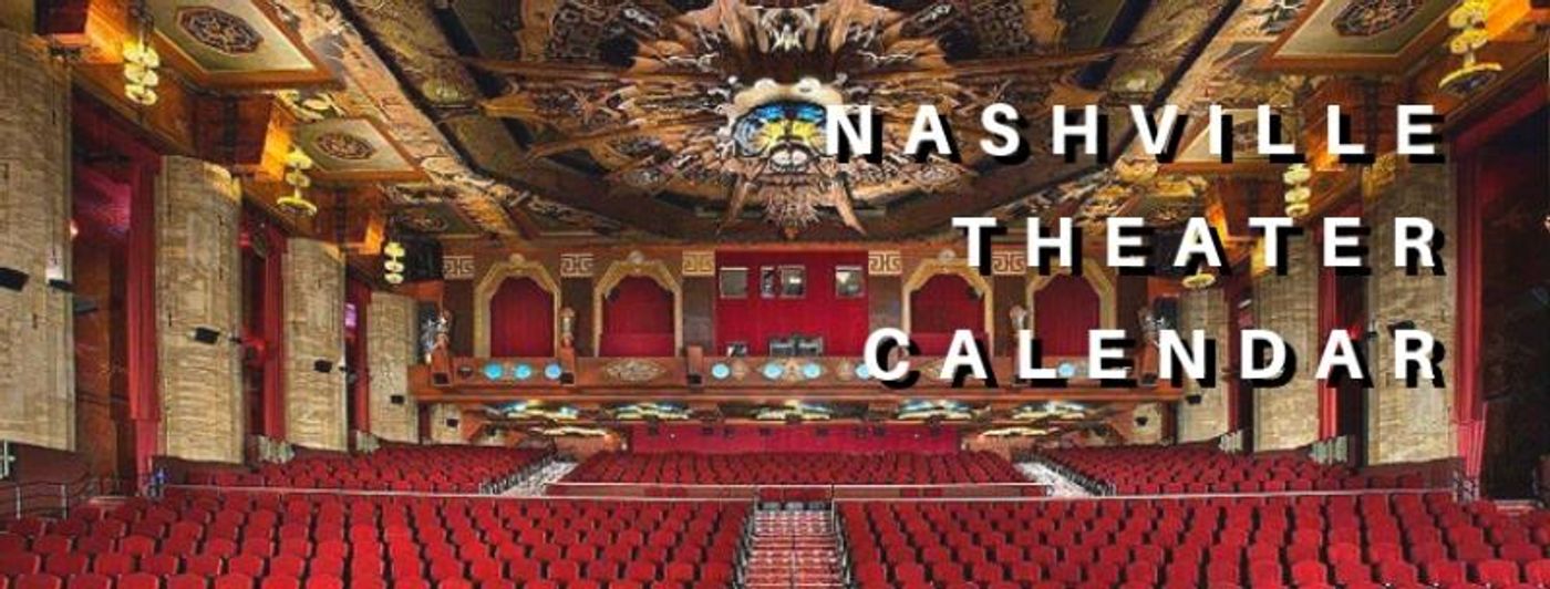 SAVE THE DATE: Nashville Theater Calendar for October 1, 2018  Image