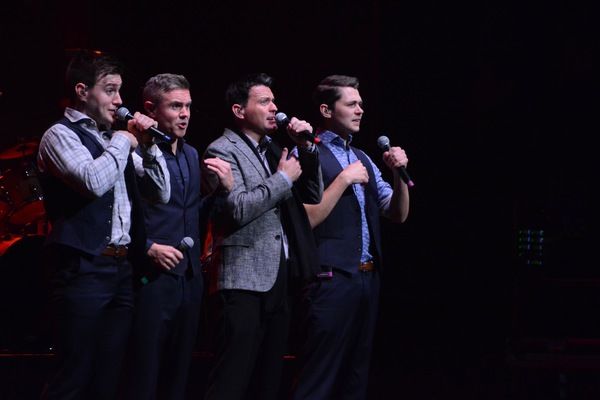 Damian McGinty, Neil Byrne, Ryan Kelly and Damian McGinty Photo