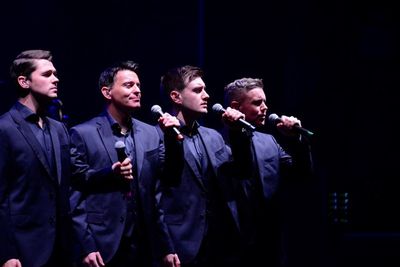 Damian McGinty, Ryan Kelly, Emmet Cahill and Neil Byrne Photo