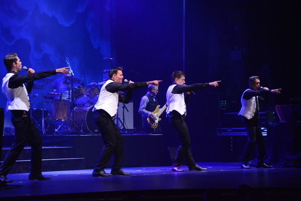Damian McGinty, Ryan Kelly, Emmet Cahill and Neil Byrne Photo