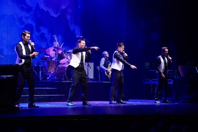 Damian McGinty, Ryan Kelly, Emmet Cahill and Neil Byrne Photo