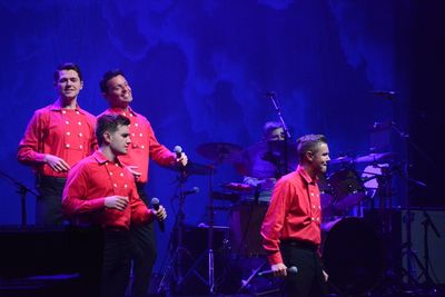 Damian McGinty, Ryan Kelly, Emmet Cahill and Neil Byrne Photo