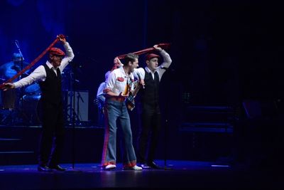Neil Byrne, Emmet Cahill and Damian McGinty Photo