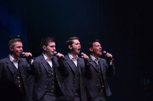 Neil Byrne, Emmet Cahill, Damian McGinty and Ryan Kelly @ BroadwayWorld Neil Byrne, Emmet Cahill, Damian McGinty and Ryan Kelly Photo